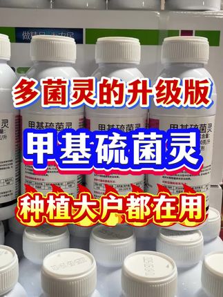 多菌灵的升级版,甲基硫菌灵#甲基硫菌灵 #病虫害防治 #农业种植 #农资肥料 #杀菌剂