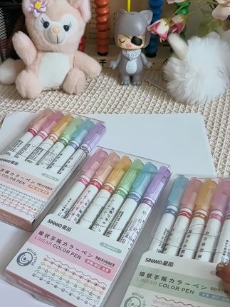 想画出各种美丽的花型线条吗?来试试这款#手帐笔 #花型轮廓笔 #文具安利 @巨量千川 @DOU+小助手