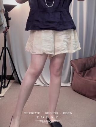#夏季新款 #短裤 #简单大方时尚款 #洋气减龄 #谁穿谁好看