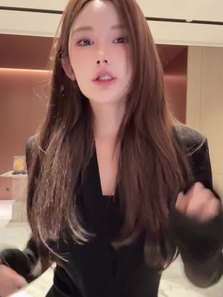 【气质美学】醋酸v领不规则褶皱气质收腰连衣裙(带抹胸)#Q1340 #辣妹穿搭 #御姐 #气质范 #轻奢女装
