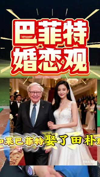 自古英雄难过美人关,巴菲特这位世界级英雄会怎么解决感情问题?#王石#王石田朴珺 #婚姻#财产#感情