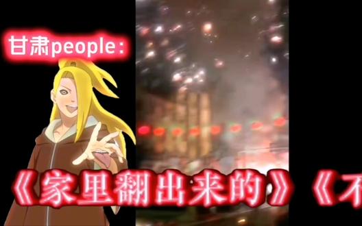 城管:过年不许放烟花!
甘肃入: