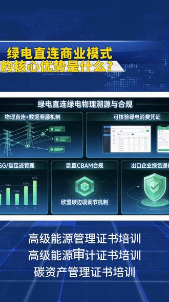 绿电直连的核心优势可概括为降本、可溯源、提消纳、强合规、促协同五大维度,具体如下:
💰 核心成本优化
• 直连减少公共电网中转,线损率从5%-8%降至3%以下;自发自用部分免征输配电费、交叉补贴,综合用电成本通常下降10%-30%。
• 配套储能可参与峰谷套利与辅助服务(如调频、调峰补偿),进一步提升收益。
📜 绿电物理溯源与合规
• 构建物理直连+数据溯源机制,提供可核验的绿电消费凭证;满足ESG、碳足迹管理及国际碳壁垒(如欧盟CBAM)要求,成为出口企业的绿色通行证。
⚡ 新能源消纳与系统效率
• 实现就地生产、就地消纳,提升新能源消纳水平;缩短电力流路径,降低网损并减轻电网投资与调度压力。
• 盘活存量滞网新能源项目,拓展生物质等稳定电源空间。
🤝 源荷协同与灵活运营
• 采用并网型/离网型双模式,并网型可余电上网(通常≤20%),离网型可实现100%绿电自用。
• 建立以荷定源+双向互动机制,激励企业配置储能、优化负荷,激活用户侧灵活性资源。
📈 政策与产业赋能
• 新能源发电豁免电力业务许可,降低项目审批与合规成本;明确各类市场主体可参与,激发投资活力。
• 带动储能、智能调度、专用线路等配套产业发展,形成千亿级市场空间。
综上,绿电直连将环境价值转化为经济与合规竞争力,助力企业低碳转型与能源系统高效演进。