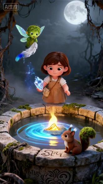 《星光苔藓与月光井》是一个美丽的童话故事,以“星光与勇气”为核心,构建了林间小镇的奇幻设定,融入会发光的苔藓、神秘的月光井等元素,让小主人公的冒险充满温暖与治愈感。#童话#睡前故事#儿童故事#儿童动画#治愈系