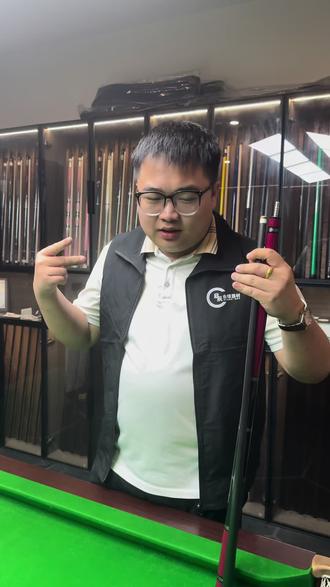 粉色征途三大讲解#台球器材 #台球杆 #台球 #小博台球器材
