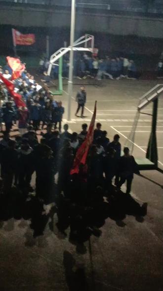 高三夜跑减压,健体强身#记录校园生活