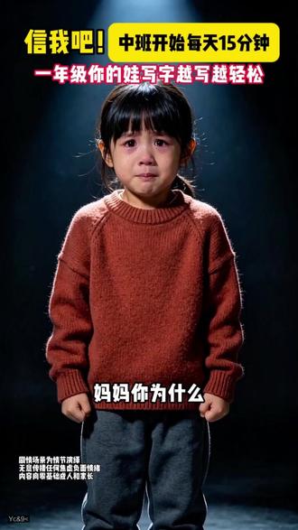 为什么幼儿园小朋友的第一支笔一定要选#YSR铅笔 ?因为初期的握笔姿势很重要,后期就很难矫正了#YSR奕思瑞 #正姿铅笔 H