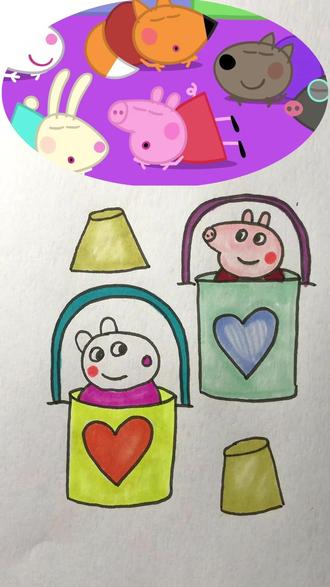小猪佩奇简笔画 #简笔画 #启蒙早教 #儿童动画 #画画 #内容启发搜索