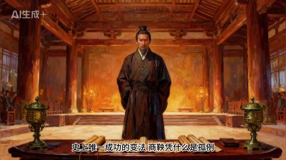 封建王朝历史上唯一成功的变法! #商鞅 #商鞅变法 #秦朝 #历史人物 #历史知多少