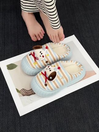 2025新款红豆女款亲子卡通毛绒棉拖,秋冬超保暖! #卡通毛绒拖 #亲子棉拖 #红豆棉拖鞋 #秋冬保暖拖 #女款棉拖