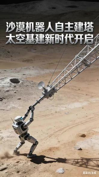 自己盖、自己拆:中国机器人沙漠模拟月球基建,全程无人干预 #中国硬科技
#未来太空
#机器人自主决策
#月球基地建设
#科技改变未来