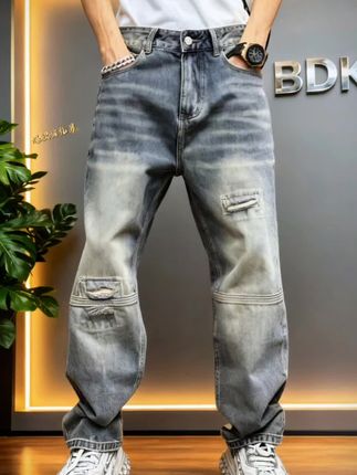 #牛仔裤穿搭 #牛仔裤 #男装裤子 #男生穿搭 #潮牌穿搭