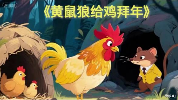 黄鼠狼给鸡拜年#祝你马上成功马上发 #祝你马上成功马上发 #国漫崛起 #玩游戏我是认真的 #科普冷知识