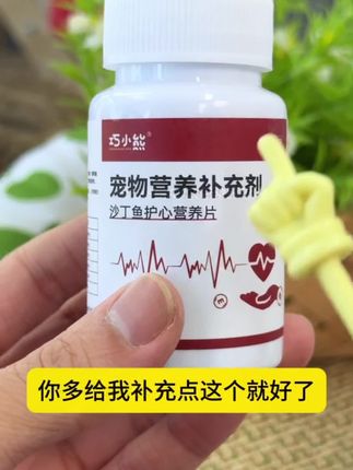 #创作灵感 巧小熊宠物猫狗【沙丁鱼辅酶Q10护心片】猫咪狗保护心脏辅酶Q10健康#科学养宠 #科学喂养 #宠物护心片 #辅酶q10 @DOU+小助手 @巨量千川