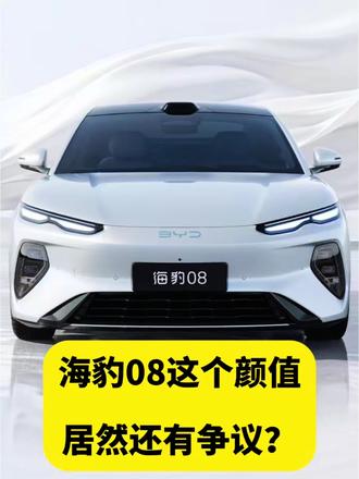 海豹08这个颜值居然还有争议? #海豹08颜值封神气场拉满 #比亚迪海豹08全球首秀 #抖音新车季 #抖音汽车人共创计划