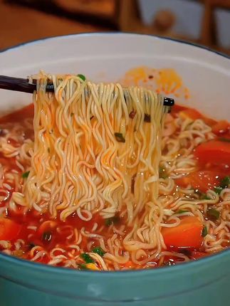 铁棍山药方便面#泡面 #好吃到停不下来 #营养健康#泡面神仙吃法