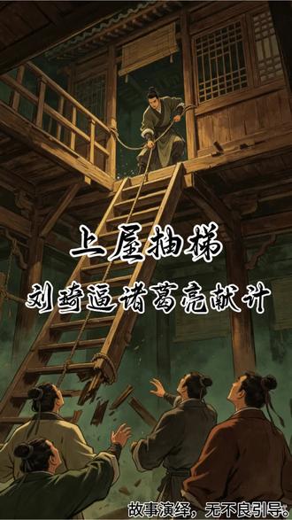 第二十八集,上屋抽梯,刘琦逼诸葛亮献计,故事创作无不良引导。 #上热门 #历史故事 #原创动画 #古人的智慧
