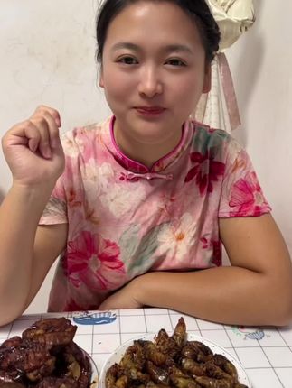 来把,每天晚餐必须知了!#白蝉 #白知了 #金蝉 #半碗人间味 #昆虫美食