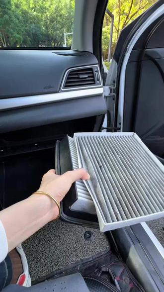 肖师傅【北京现代】朗动索纳塔十途胜名图悦动ix35领动空气空调滤芯