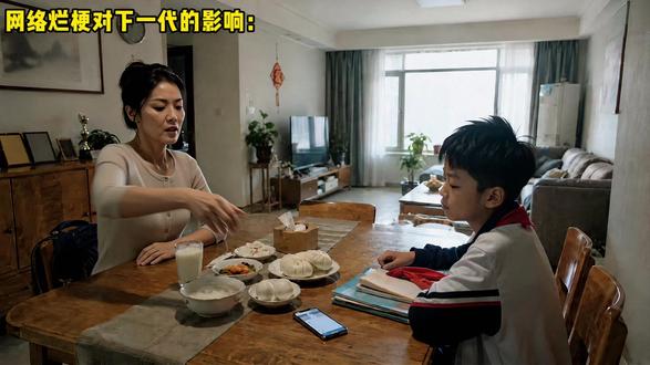 网络烂梗梗对下一代青少年的影响 #搞笑 #网络烂梗 #AI创作浪潮计划 #正能量