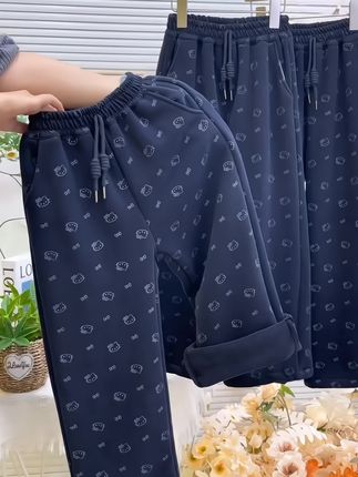 #女童穿搭#加绒裤子#童装搭配 #秋冬穿搭 #骗你生女儿