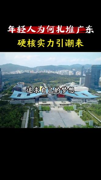 年轻人为何扎堆广东?