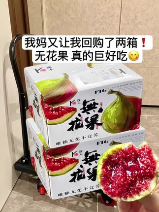流蜜的无花果到底谁在吃!真的超级好吃!超级甜!每一个都流蜜!!不愧是糖包子~#无花果#无花果熟啦#软糯香甜#新鲜应季水果#现摘现发新鲜到家