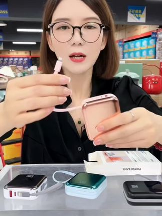 120W快充20000毫安充电宝大容量户外移动电源通用 #品质好 #神来之笔 #充电宝