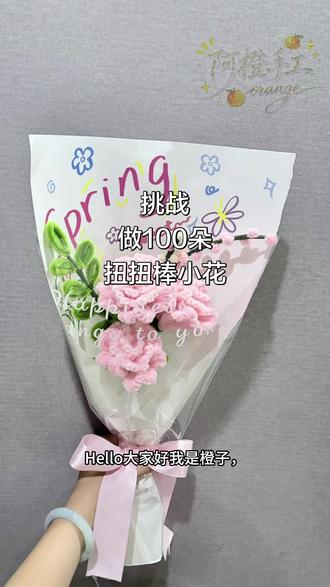 毛茸茸超软糯 永久保存不枯萎
母亲节亲手做一束 心意拉满💖#扭扭棒 #扭扭棒手工 #扭扭棒康乃馨 #手工花制作 #diy花束