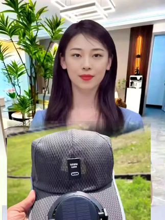 #户外装备 #携带方便 #风扇帽