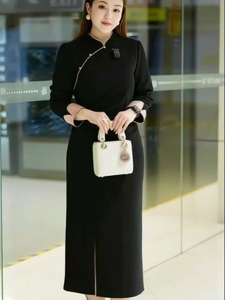 #新中式 #中国风 #旗袍 #新中式旗袍 #旗袍连衣裙