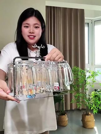 个位数到手6只玻璃啤酒杯,超划算的#好物推荐🔥 #玻璃杯 #家居好物 #每日分享