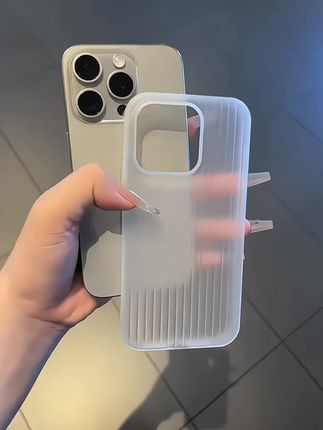 汗手就用瓦楞壳一点不沾#手机壳#瓦楞手机壳#iphone17#防滑防手汗手机壳推荐#这个手机壳真的长在我心巴上了