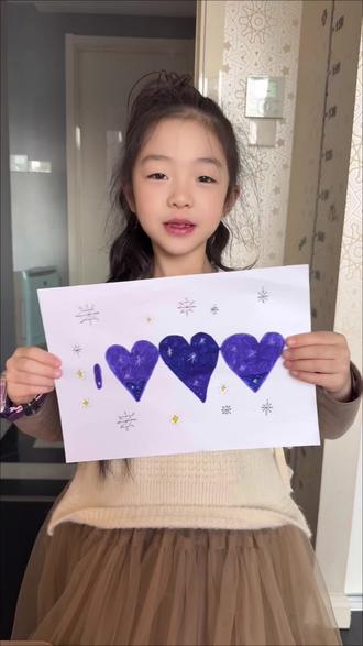 10分钟速画#爱画画的小女孩 #简笔画 #觉觉的日常 #速画