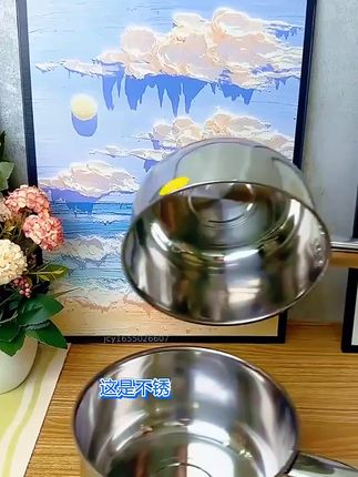 #不锈钢水瓢 #水舀子 #奶锅 #水瓢