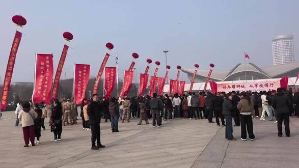 #好兵耀狮城从军报国行沧州市2026上半年新兵入伍出征仪式#狮城公园