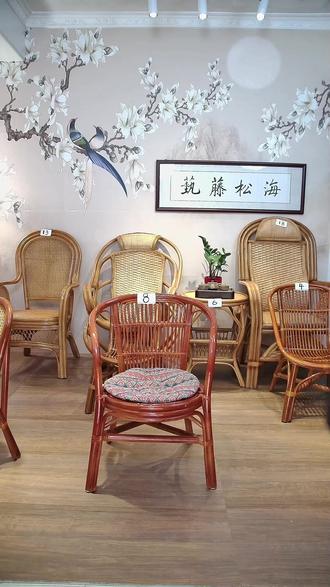 老师傅纯手工编的藤椅!冬暖夏凉还能转?