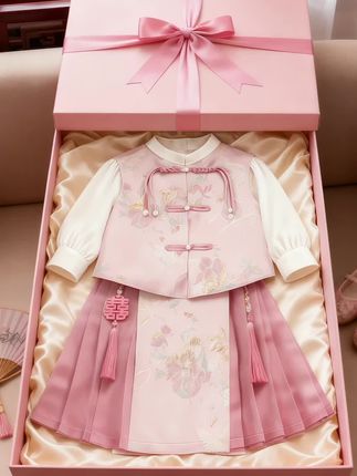 2025新款洋气女童新中式国风汉服套装 #新中式穿搭 #国风古韵 #汉服之美在华夏 #新中式套装 #高品质童装 @DOU+上热门 @抖加🔥上热门🔥dou+🔥热点宝