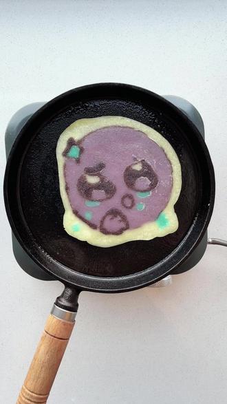 挑战100天画100个卡通煎饼,打卡第十三天! #手工diy #美食教程 #美食分享 #煎饼 #简笔画