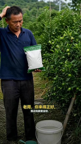脆蜜金桔保果后应该怎么施肥 用对肥很重要,不是说贵就好#脆蜜金桔种植