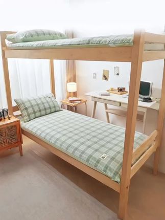 #宿舍床褥 褥子套垫被套非纯棉全棉学生宿舍单人90x200床褥套190全包床套0.9#学生宿舍 #床上用品 #床褥垫