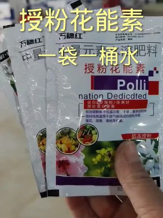 使用授粉花能素,促花,促授粉,座果好#农业种植 #种植小技巧 #三农种植 #抖音助农#服务三农支持三农