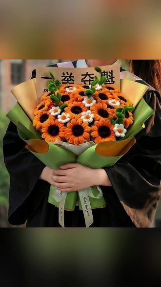 扭扭棒向日葵 扭出你的专属向日葵! #手工DIY #毕业礼物 #教师节礼物 #中高考加油 #创意手工