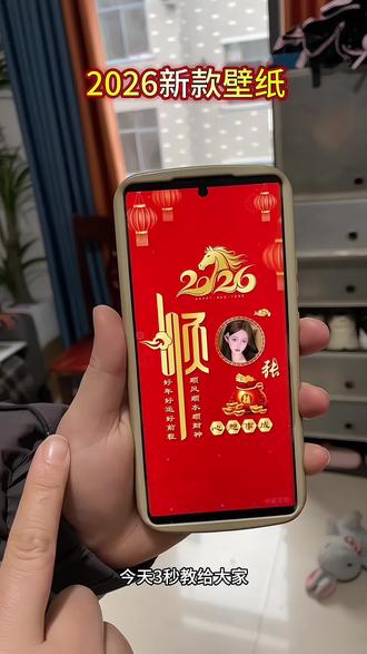 2026新款手机壁纸 制作教程来了 #手机壁纸 #壁纸 #2026新款壁纸 #锁屏壁纸 #手机屏保