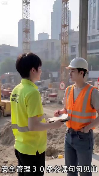 安全管理30条必读句句见血