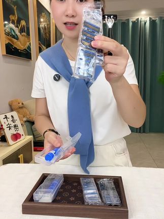 国风手动刮胡刀6层刀片男士剃须刀刮毛刀顺滑舒适15件套刮胡子#刮胡刀 #男士剃须刀推荐 #手动刮胡刀 #超便宜超划算 #刮胡子