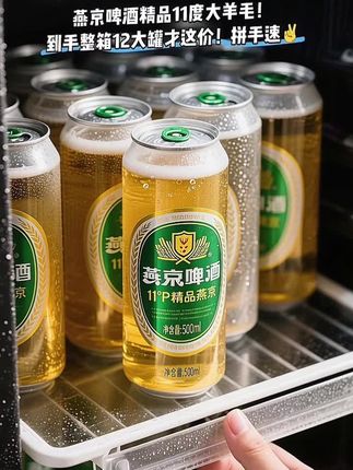 #强烈推荐 #精酿啤酒 #这一杯性价比拉满 #干杯 #燕京精品啤酒