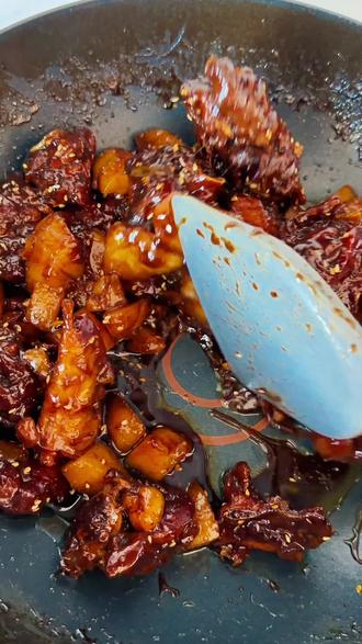 辣的咸的吃多了,今天换个甜口的可乐鸡块哇#巴盟方言 #可乐鸡块 #抖音美食创作人 #美食 #带着turbo过大年