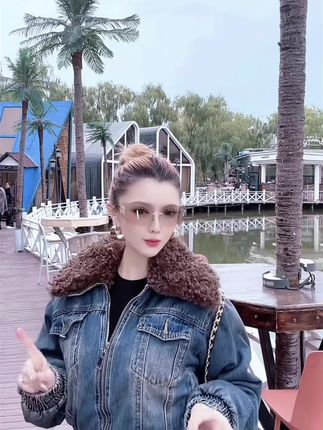 #高端牛仔外套冬季@上热门🔥🔥🔥 @DOU+上热门