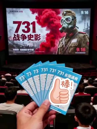 生在国旗下,长在春风里,铭记历史,勿忘国耻#731电影 #一起看电影 #强烈推荐哦 #战争史电影 #祖国强大